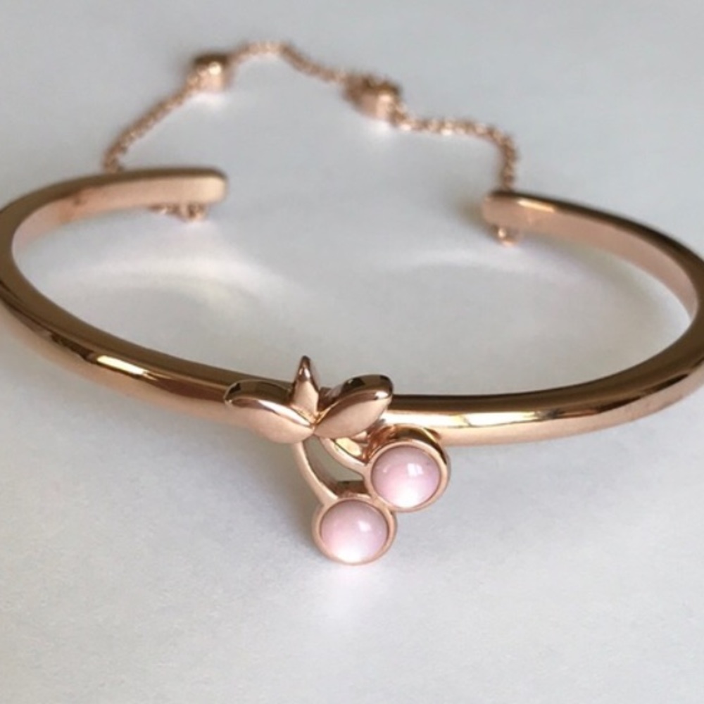 Coach Cherry Chain Cuff Bracelet